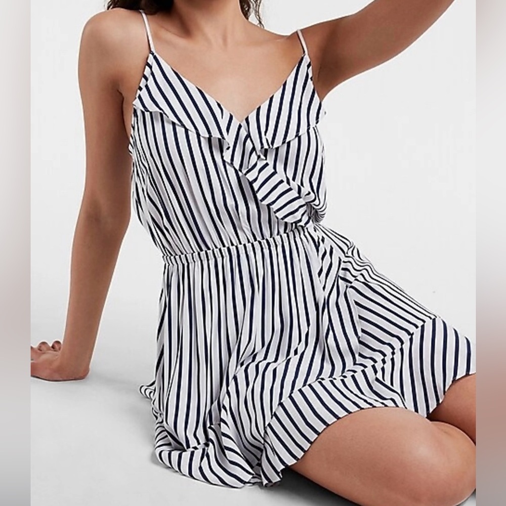 Express striped dress